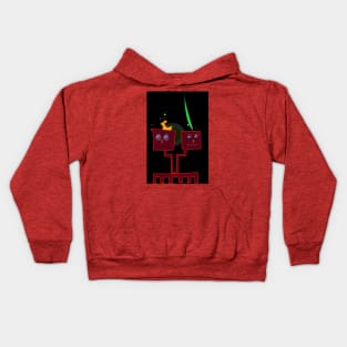 Robot and Alien Kids Hoodie